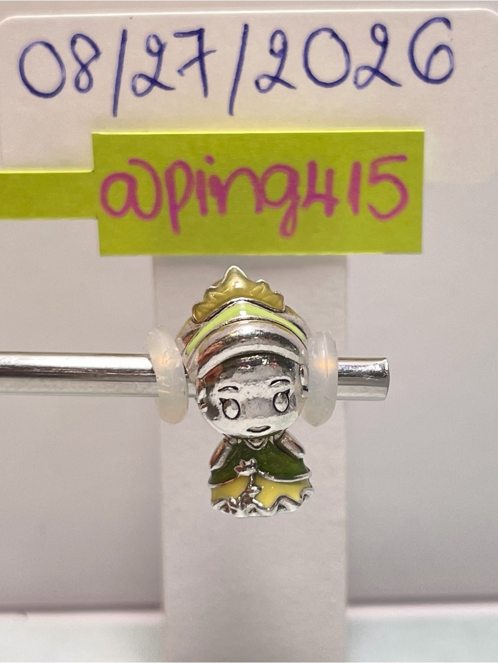 Pandora Disney Tiana Princess charm